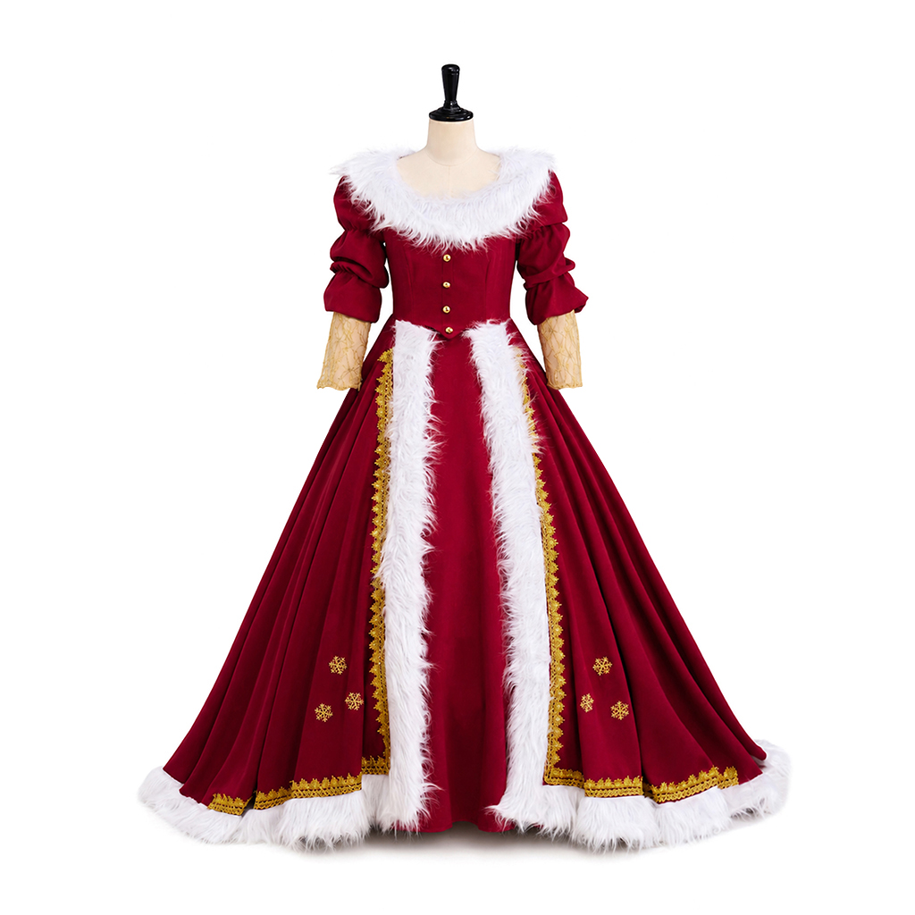 Deluxe Mrs Claus Costumes Adul - огляд і ціна Vintage Women'S Formal Wear