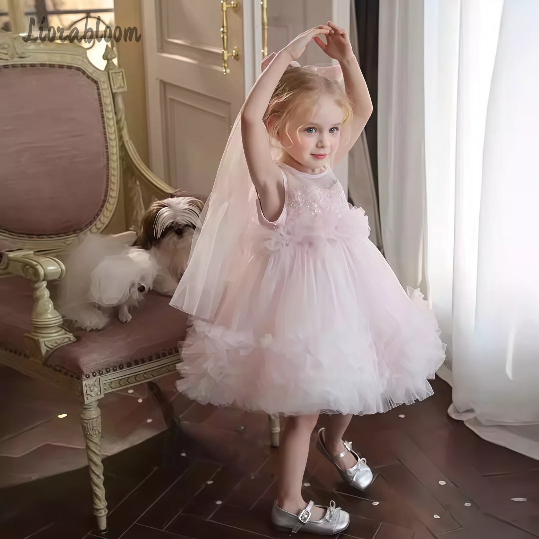 Girls' Tulle Gown Layered Skir - огляд і ціна Women Formal Party Wear Dress