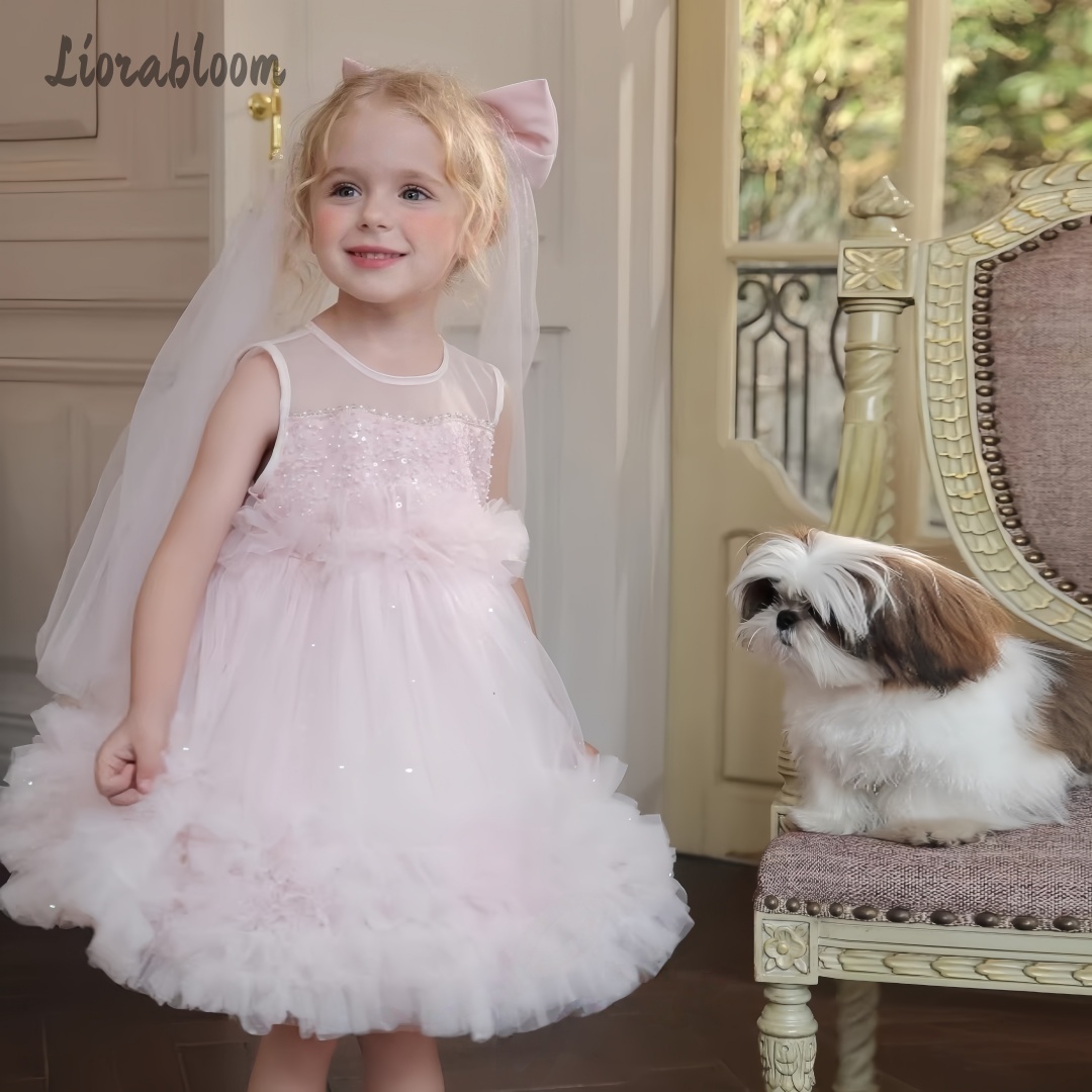 Girls' Tulle Gown Layered Skir - огляд і ціна Women Formal Party Wear Dress