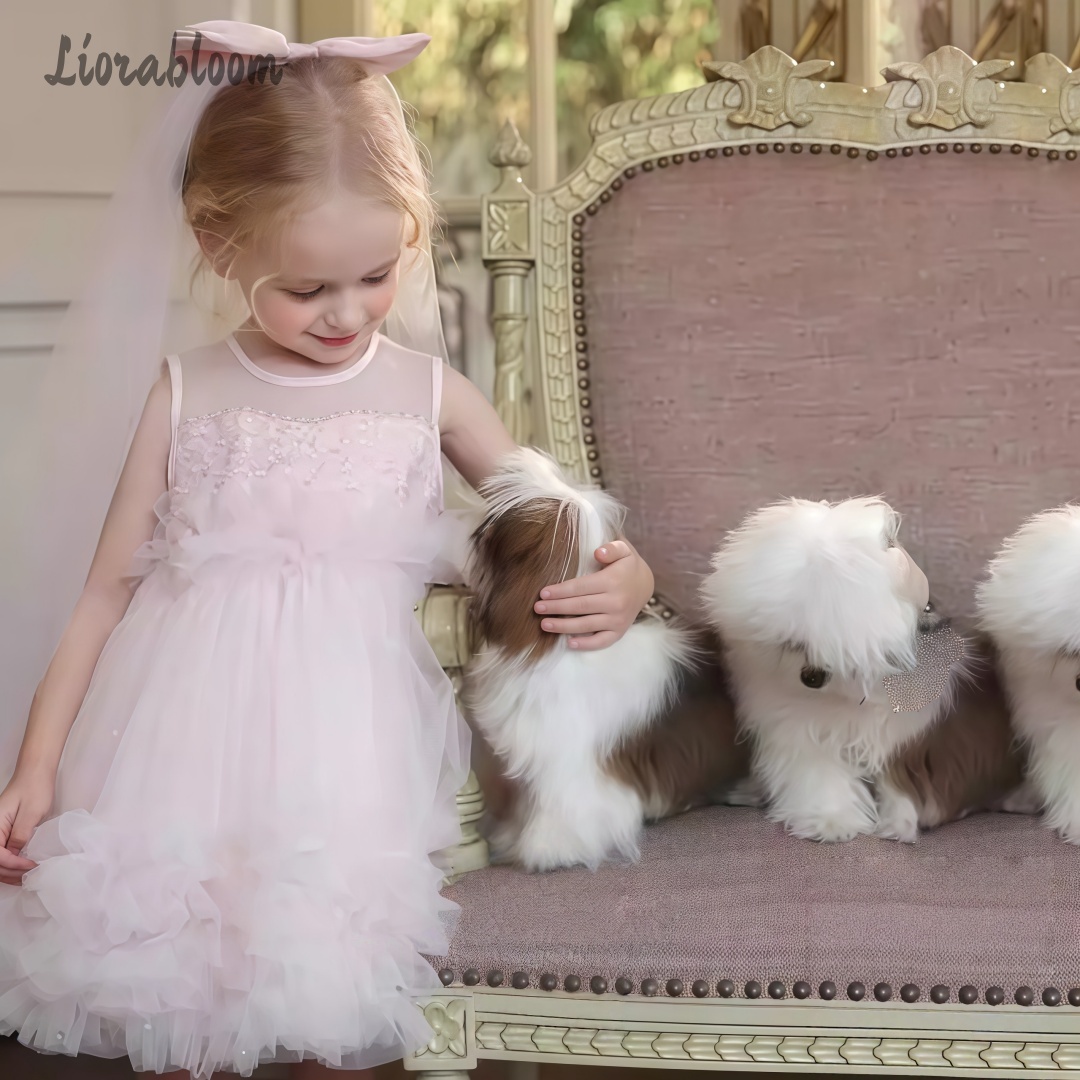 Girls' Tulle Gown Layered Skir - огляд і ціна Women Formal Party Wear Dress
