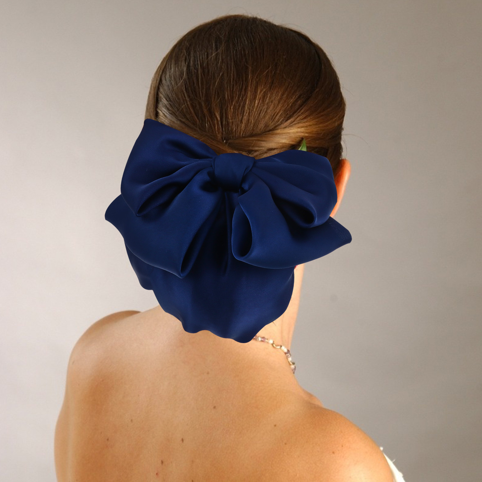 Large Bow Hairnet Bun Cover fo - огляд і ціна Large Women'S Formal Wear