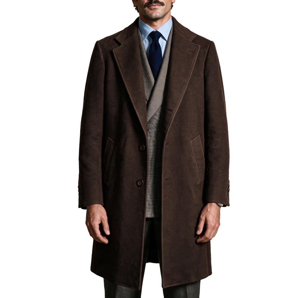 Wool Blend Coat Men Over Jacke - огляд і ціна Tailored Coat Wool