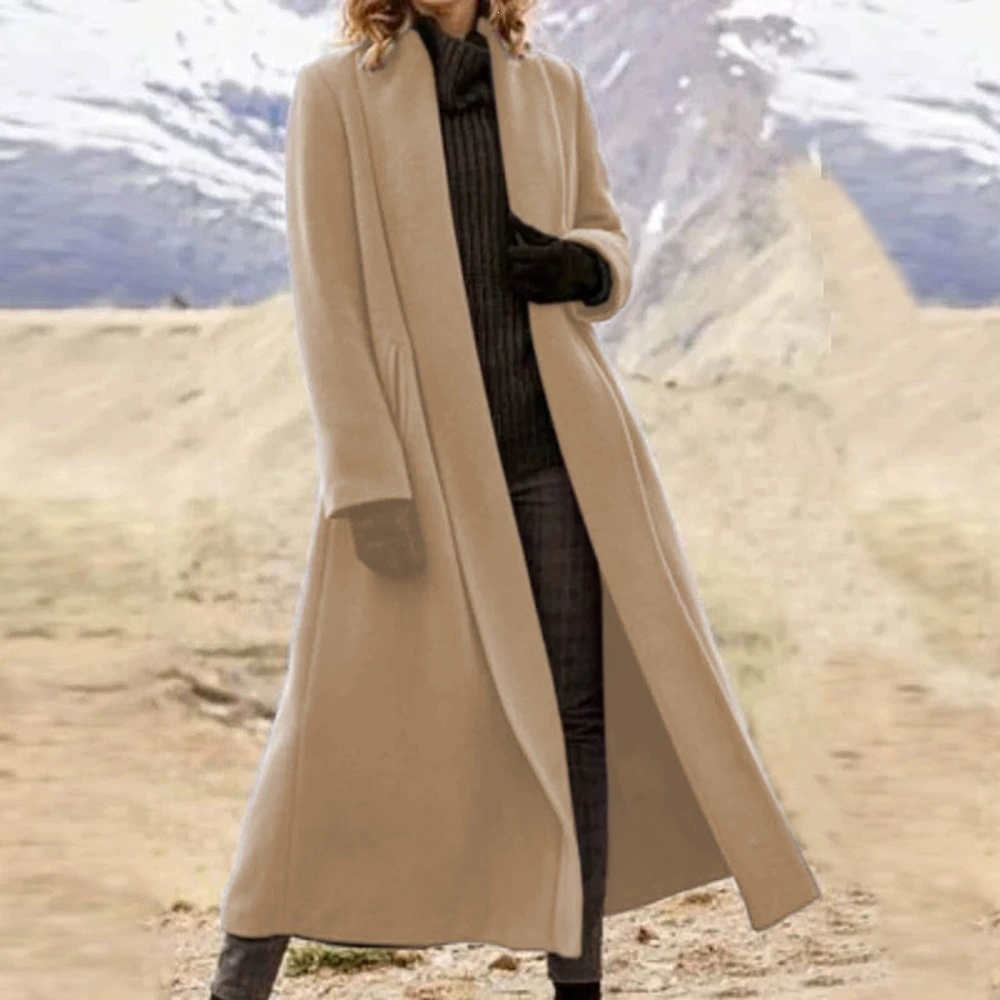 Plus Size Extra Long Woolen Co - огляд і ціна Tailored Coat Wool