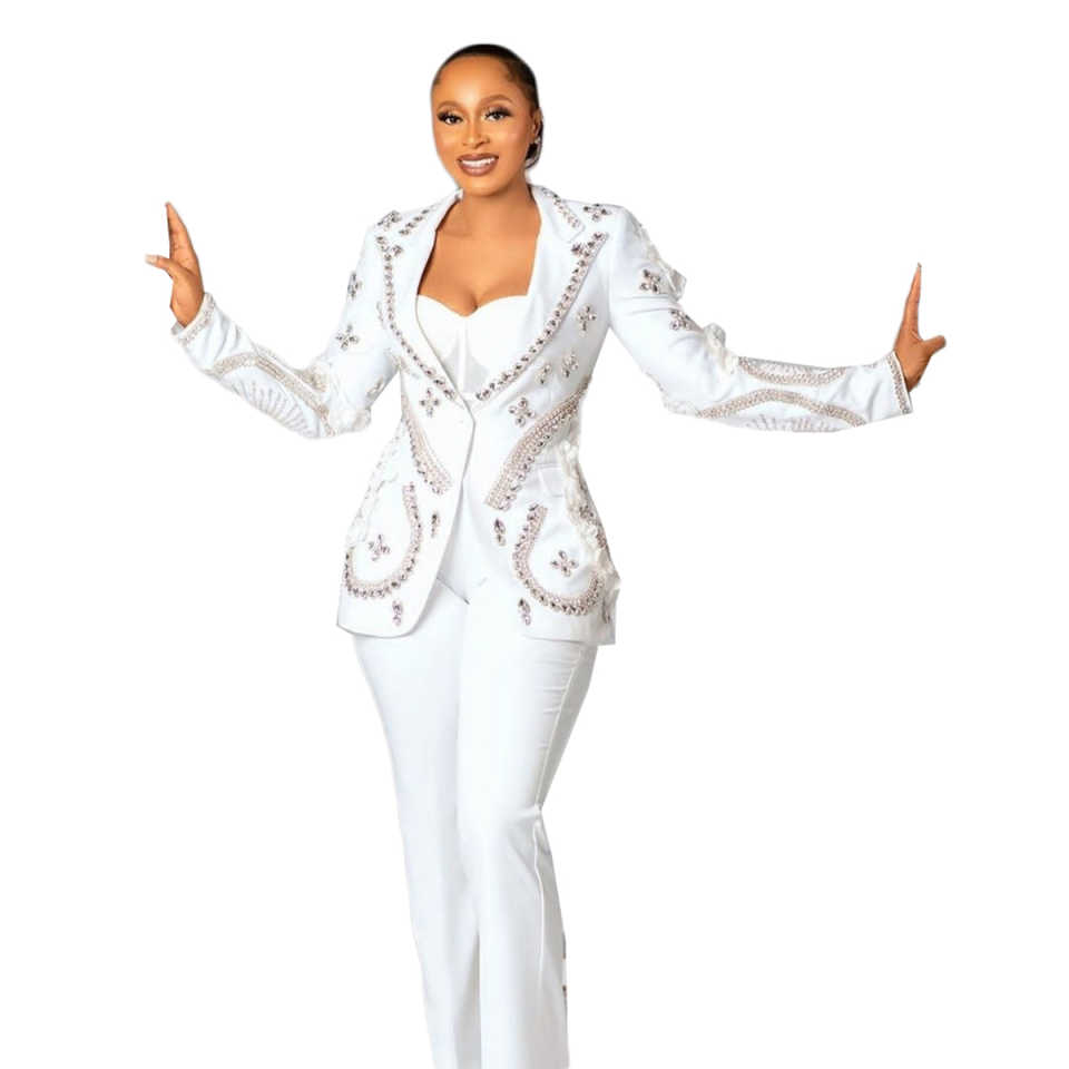 Luxury Women Pants Suits 2 Pcs - огляд і ціна Women Formal Party Wear Dress