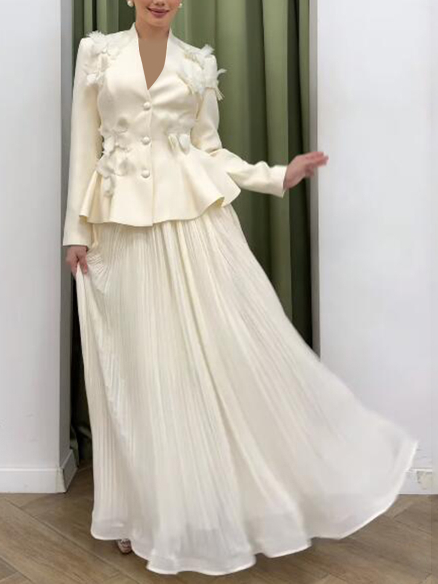 TWOTWINSTYLE Elegant Two Piece - огляд і ціна Women Formal Wear Set
