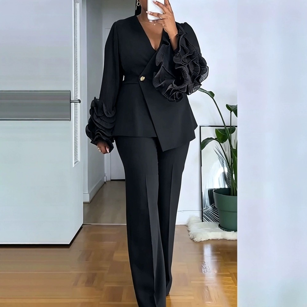 Women's 2‑Piece Pant Suit Deep - огляд і ціна Women Formal Wear Set