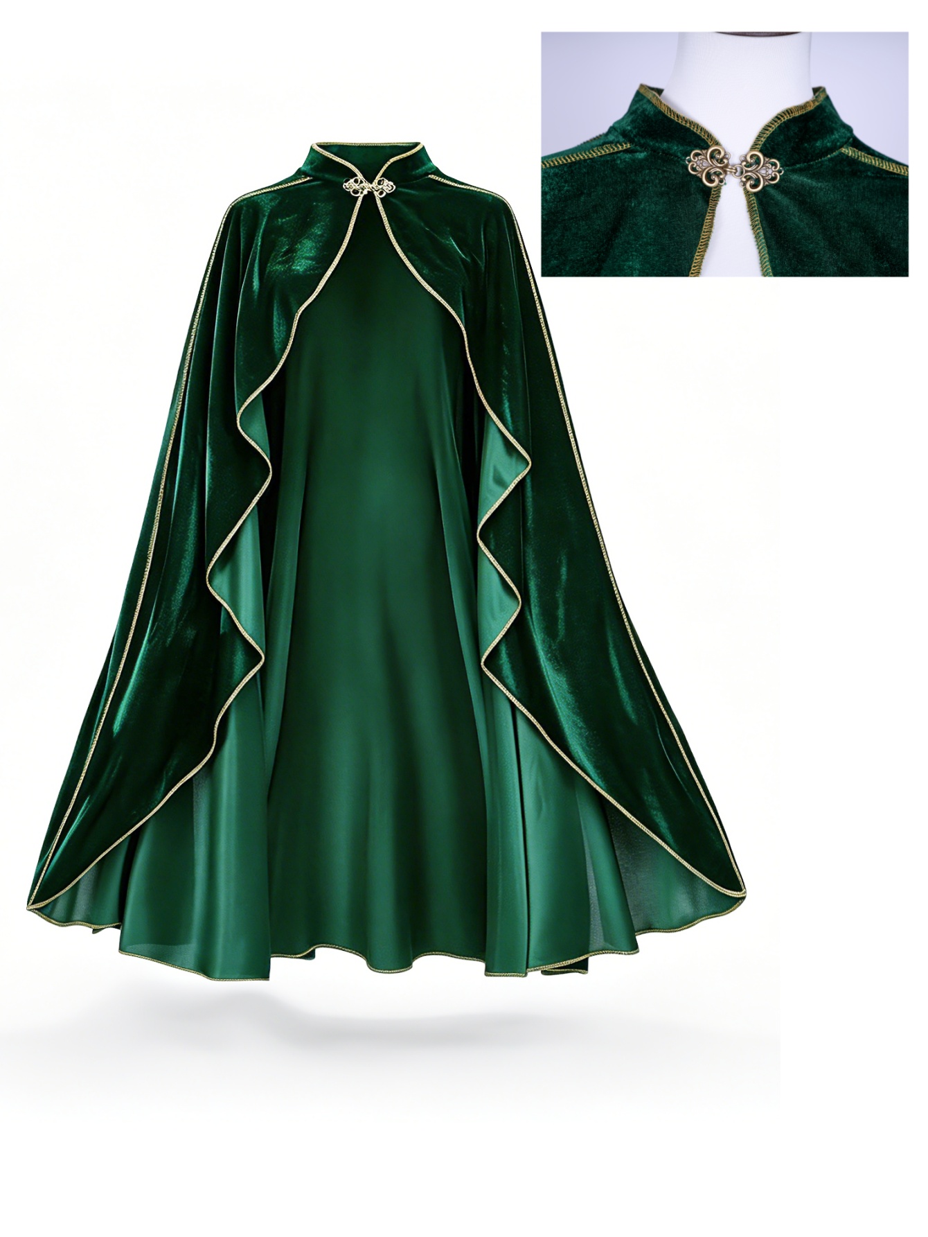 Women Vintage Green Velvet Cap - огляд і ціна Vintage Women'S Formal Wear
