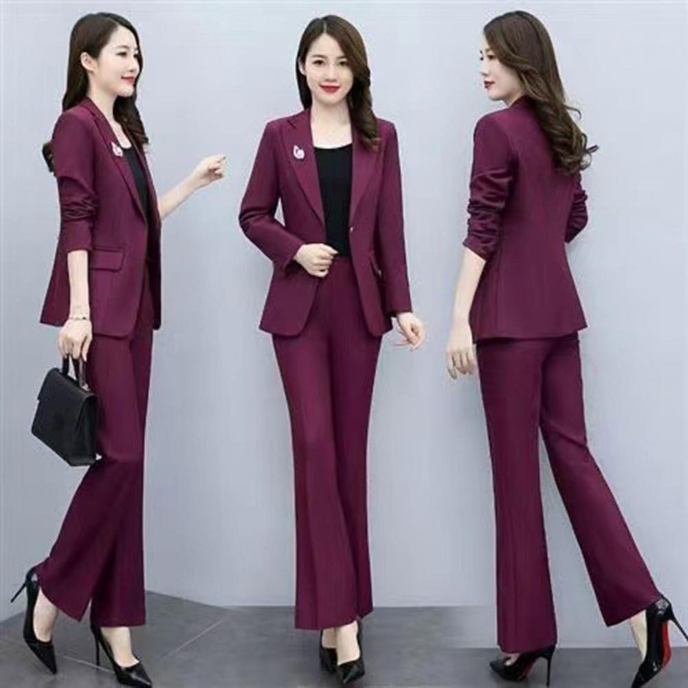 2 Pcs/Set Lady Formal Coat Pan - огляд і ціна Women Formal Wear Set