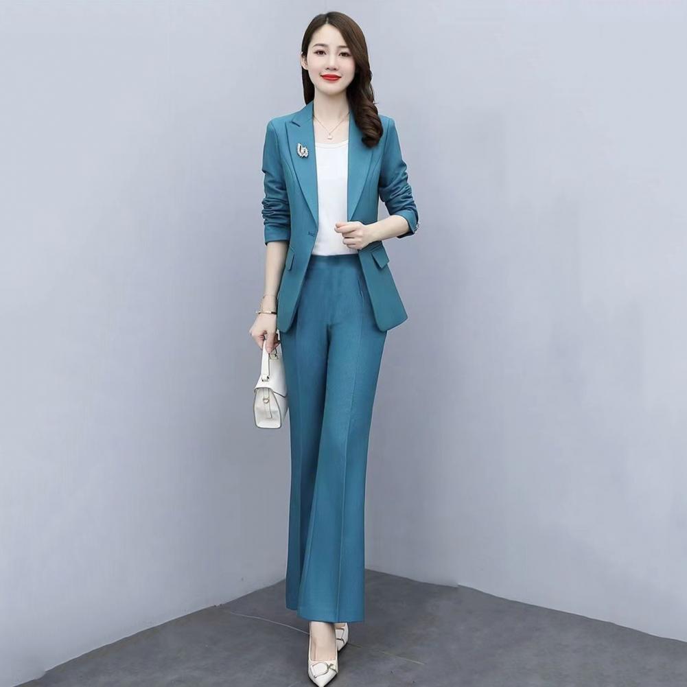 2 Pcs/Set Lady Formal Coat Pan - огляд і ціна Women Formal Wear Set